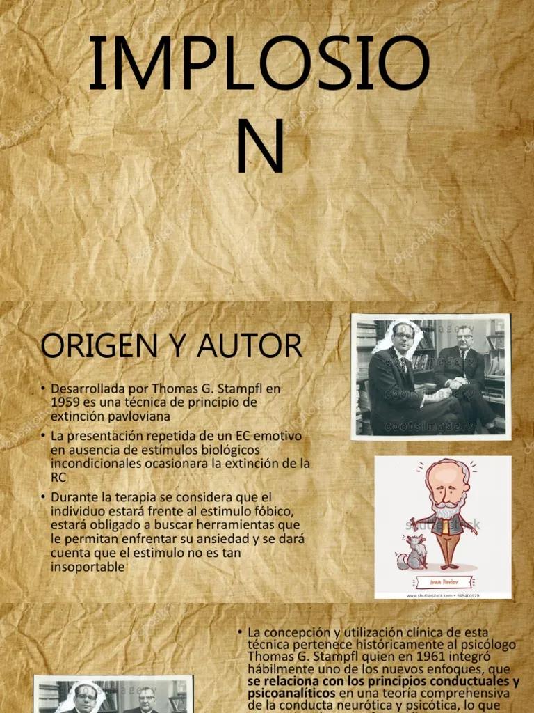 que es la implosion en psicologia - Cómo aplicar la terapia de exposición