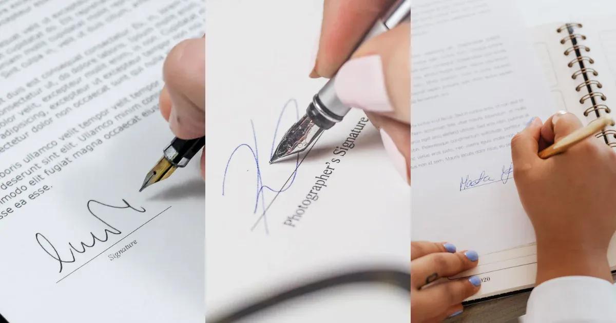firma psicologia - Cómo interpretar la firma de una persona