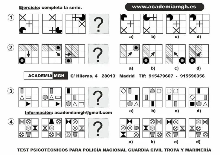 test psicologico matematico - Cómo resolver test de razonamiento numérico