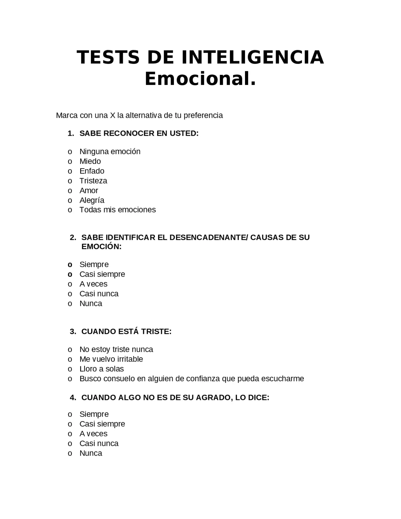 test de psicologia emocional - Cómo saber mi nivel de EQ