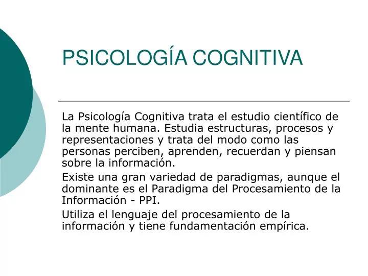 psicologia cognitiva ejemplo - Cómo se aplica la psicología cognitiva