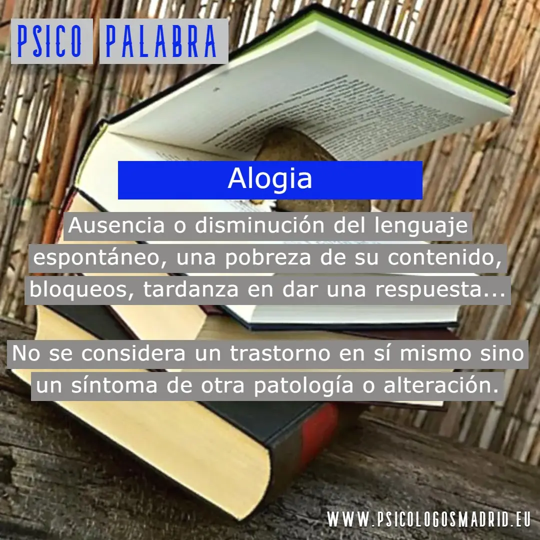 alogia definicion psicologia - Cómo se escribe alogia