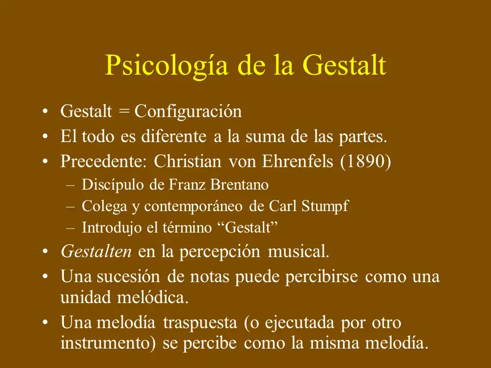 Psicología Gestalt Percepción Y Organización De La Información Colegio De Psicólogos Sj 4700