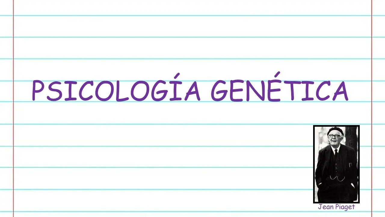 objeto de estudio de psicologia genetica - Cuál es el objeto de estudio de la psicología genética