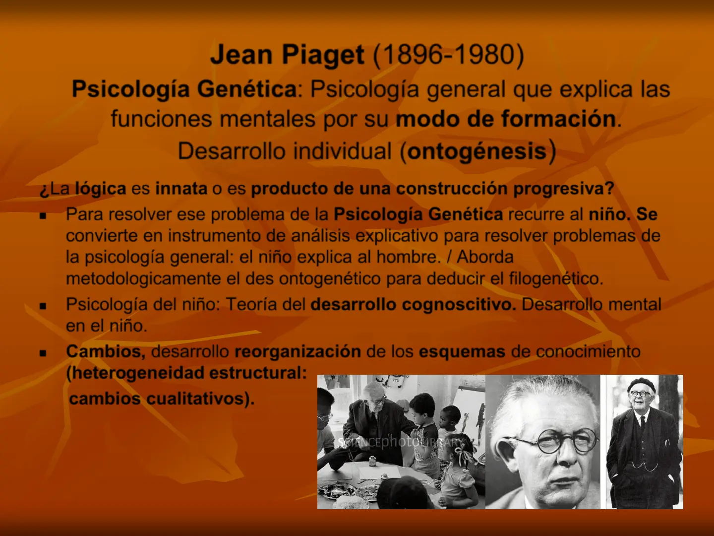 metodo de estudio de la psicologia genetica - Cuál es el objeto de estudio de Piaget