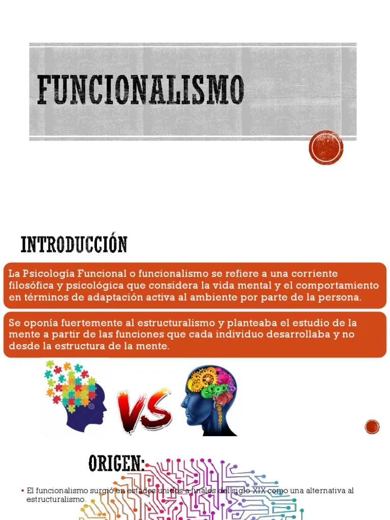 objetivo del funcionalismo en psicologia - Cuál es el objeto de estudio del estructural funcionalismo