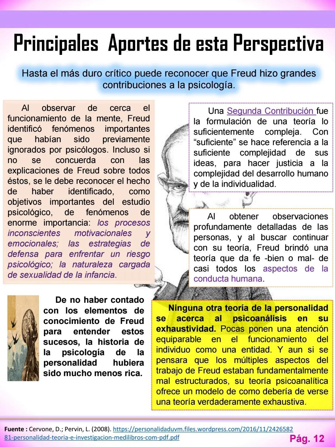 cual es el aporte esencial de freud ala psicologia - Cuál es el principal aporte del psicoanálisis a la psicología