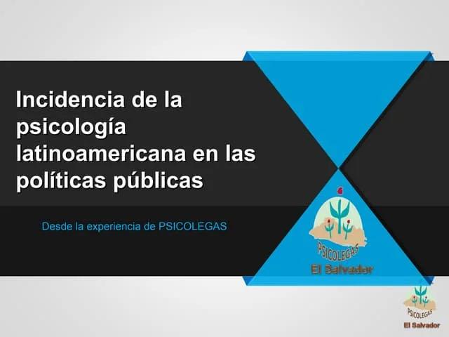 incidencia en psicologia - Cuál es el significado de incidencia