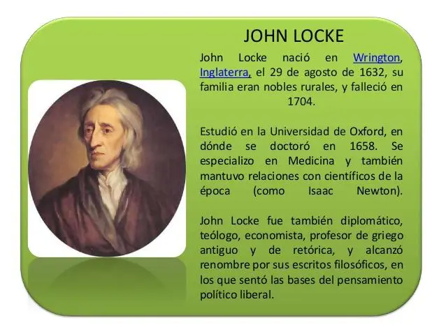 aportes de locke a la psicologia - Cuál es la teoría de Locke
