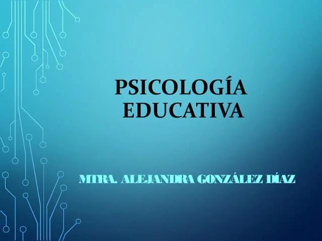 el problema de la identidad de la psicologia educacional - Cuáles son las 3 vertientes de la psicologia educativa