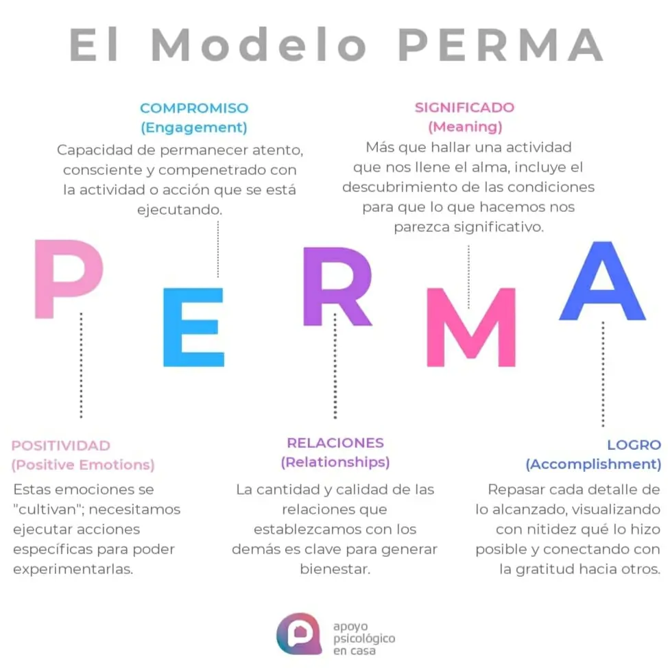Modelo Perma Psicología Positiva Y Bienestar Colegio De Psicólogos Sj 8638