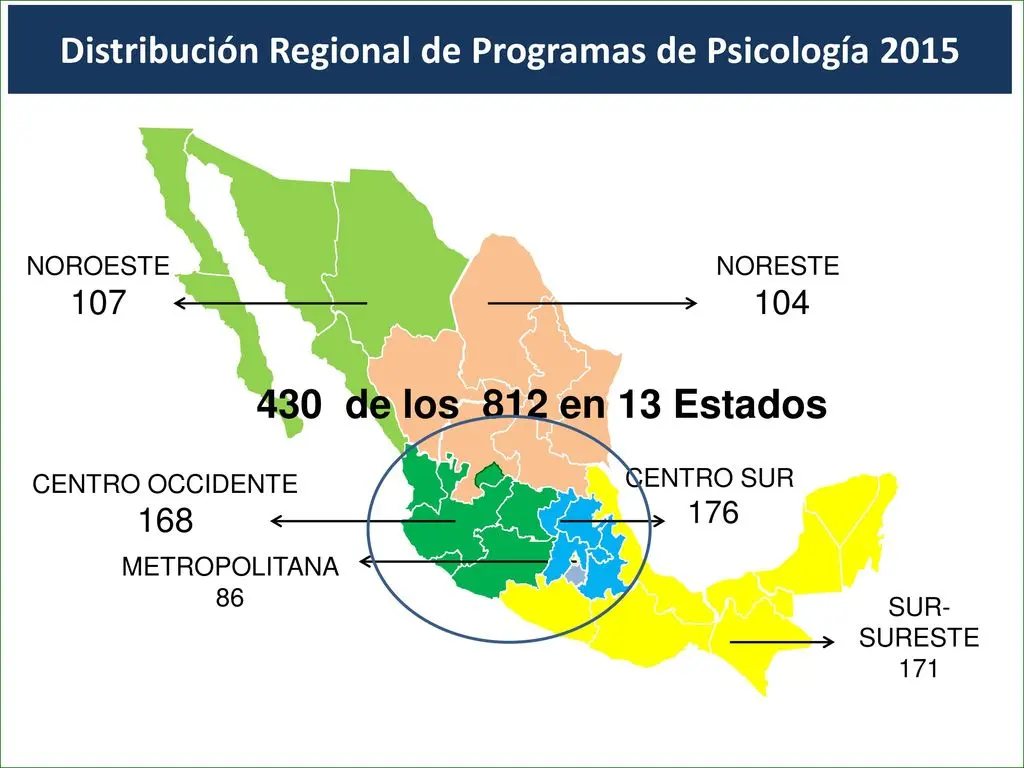 cuantos psicologos hay en mexico - Cuántas personas ejercen psicología en México