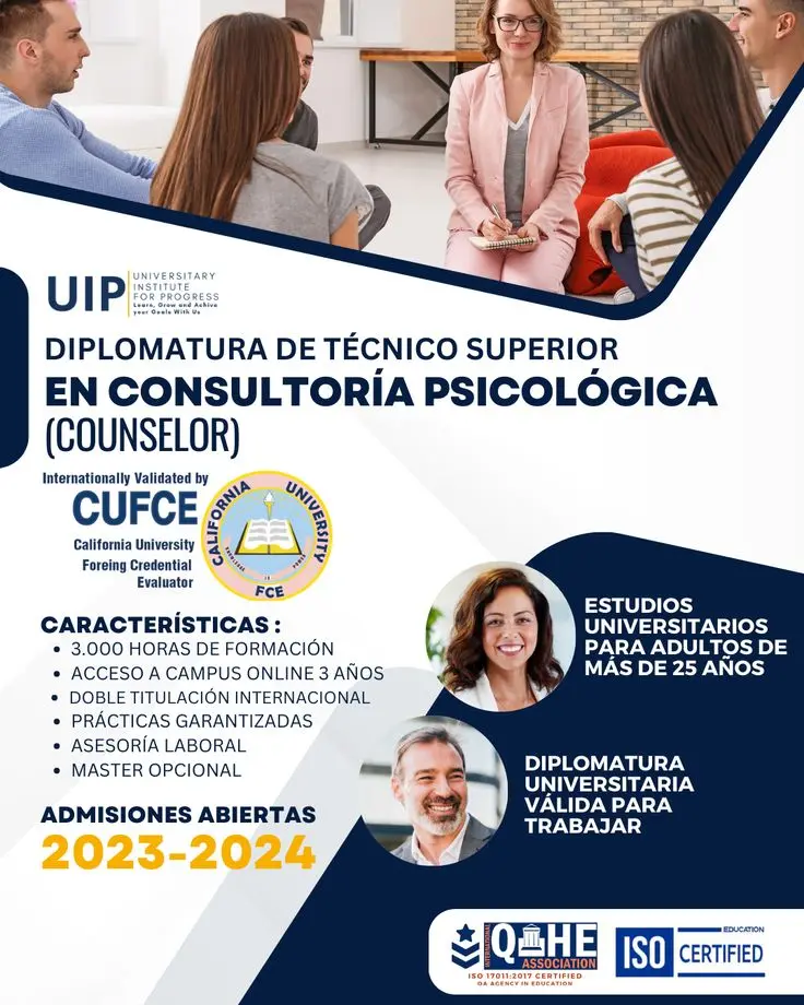 Técnico Superior en Consultoría Psicológica - Cuánto dura la carrera de consultor psicologico tecnico superior en consultoria psicologica - Cuánto dura la carrera de consultor psicologico