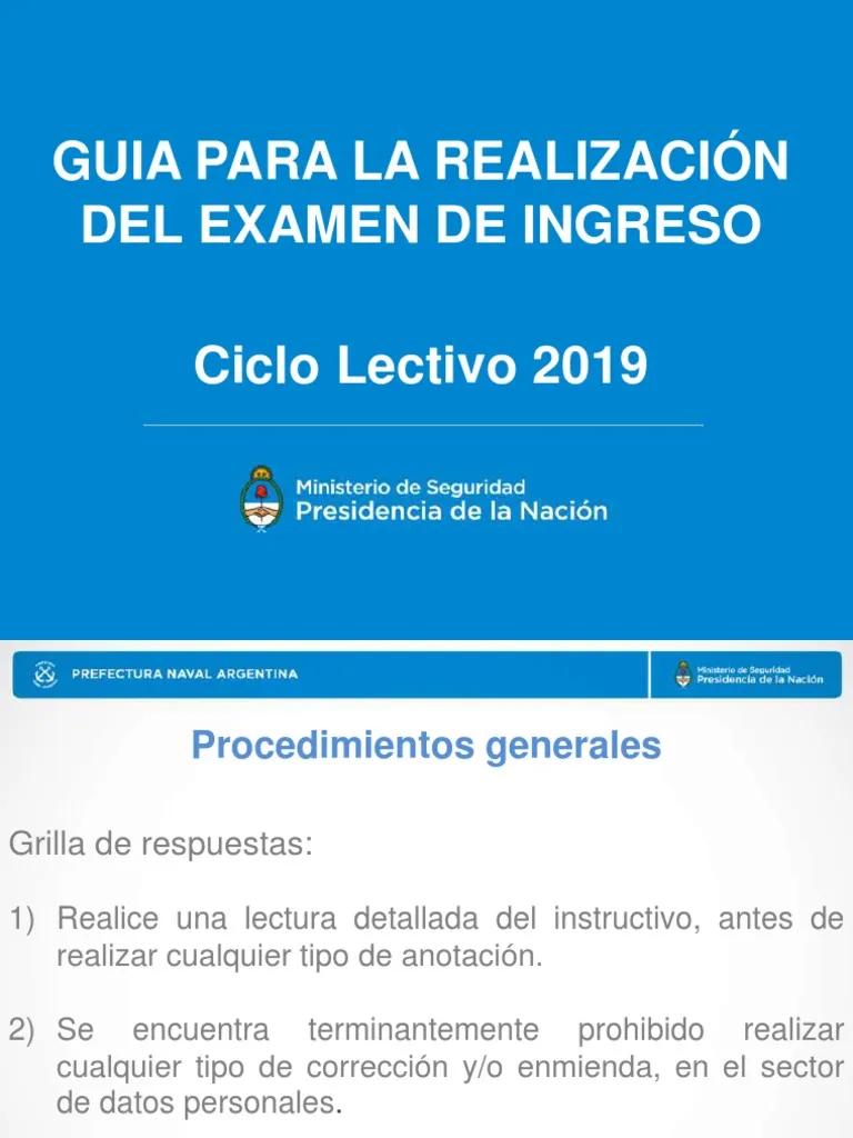 examen psicologico prefectura naval argentina - Cuánto gana un estudiante de Prefectura Naval Argentina