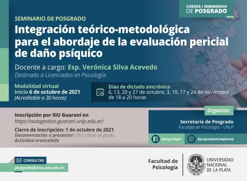 doctorado en psicologia unlp - Cuánto tiempo dura un doctorado en Argentina