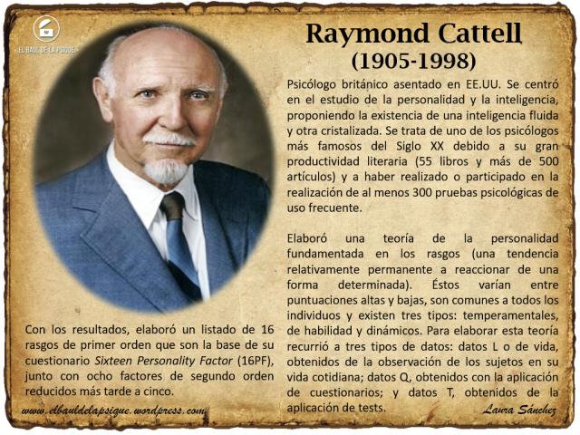 cattell psicologia - Qué aporto Raymond Cattell a la psicología