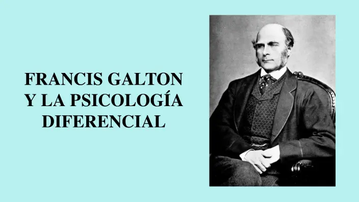 francis galton aportes a la psicologia - Qué dice la teoría de Galton