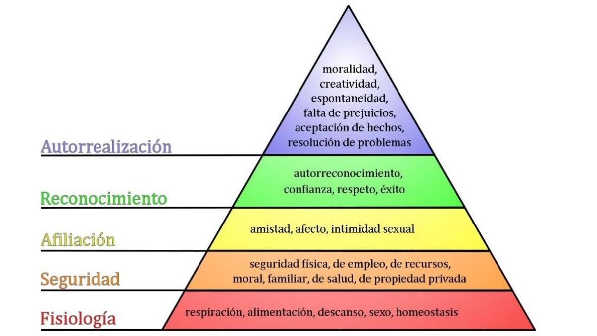 maslow psicologia - Qué dice la teoría de Maslow