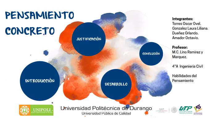 pensamiento concreto psicologia - Qué diferencia hay entre pensamiento abstracto y pensamiento concreto
