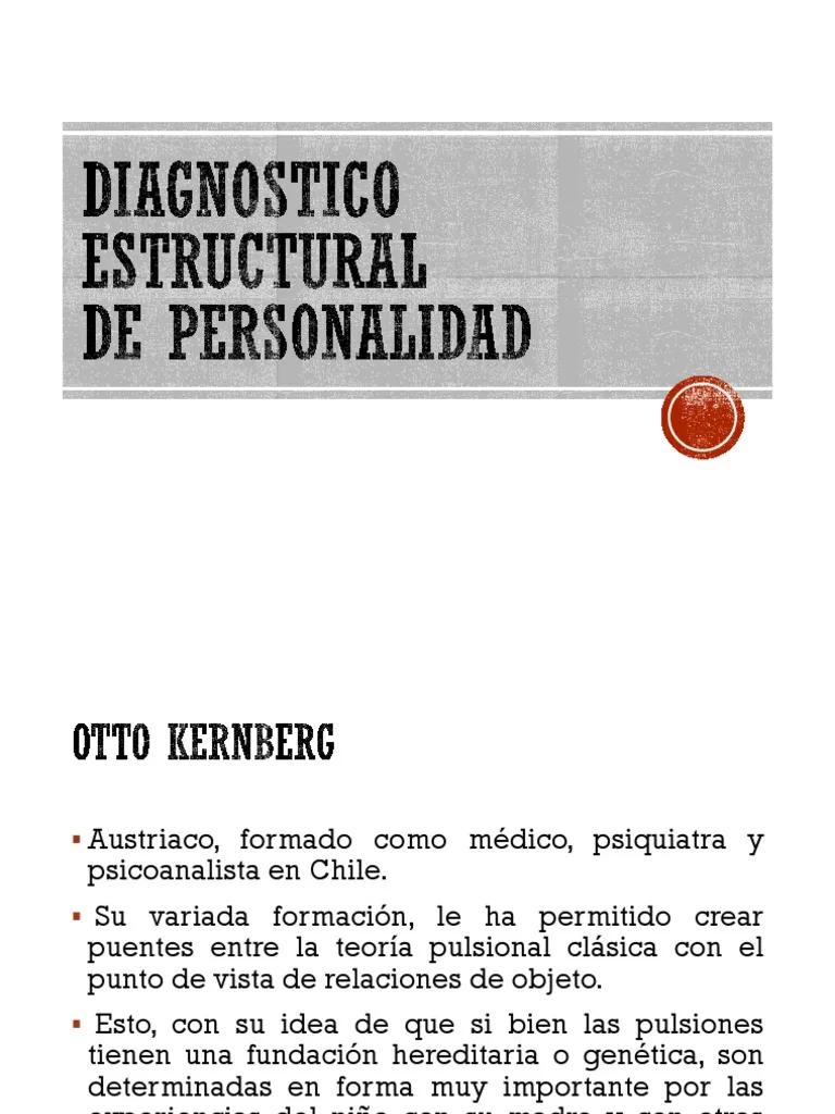 diagnostico estructural en psicologia - Qué es el diagnóstico estructural