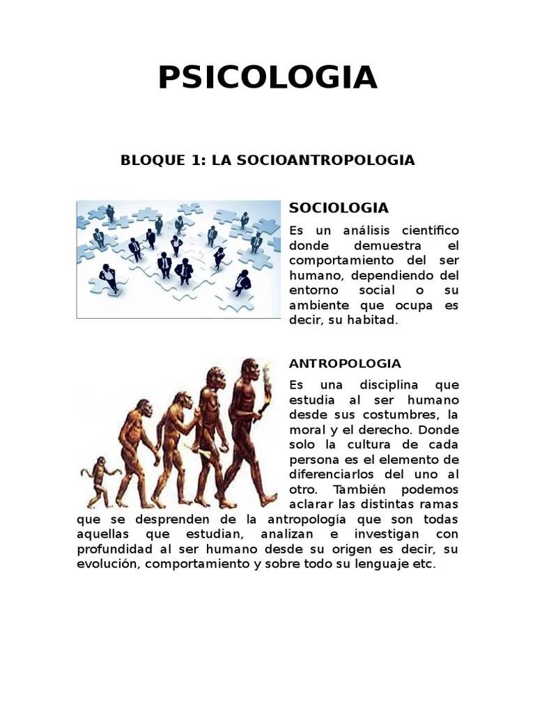 socioantropologia en psicologia - Qué es el enfoque socio antropológico