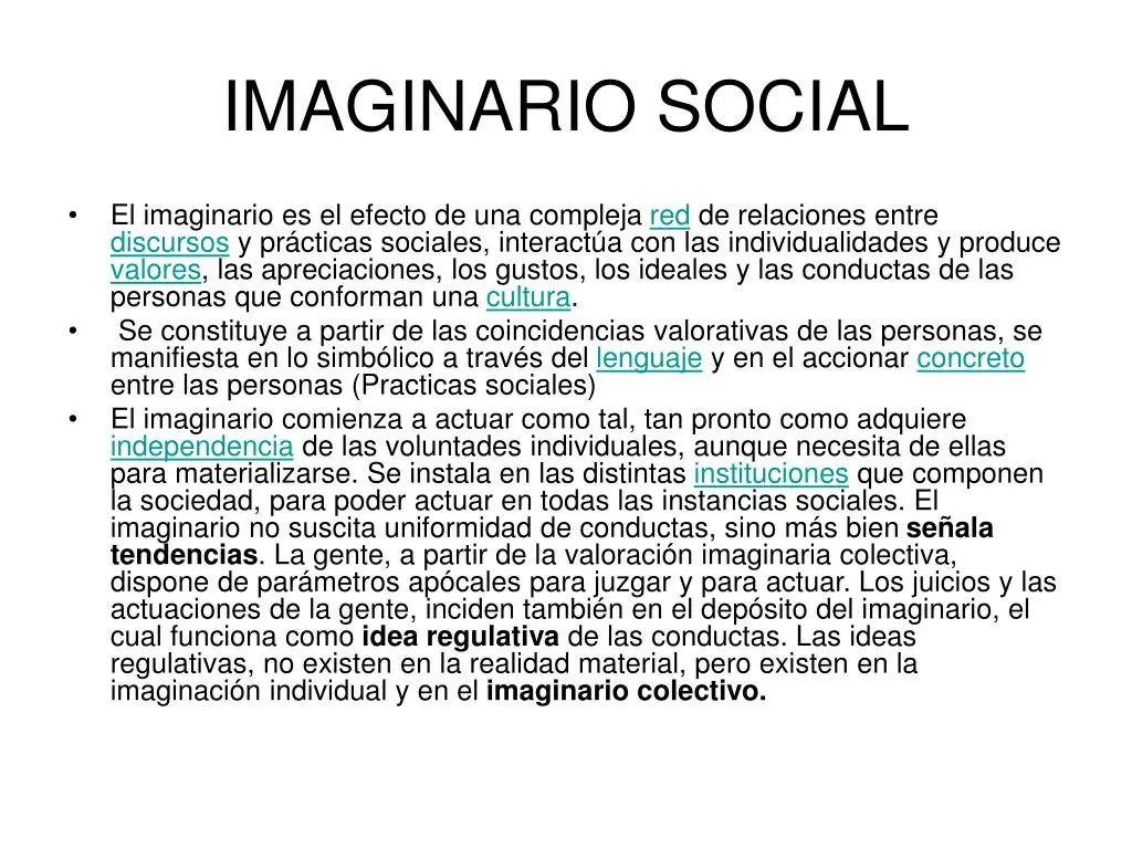 imaginario social psicologia - Qué es el imaginario social en psicologia