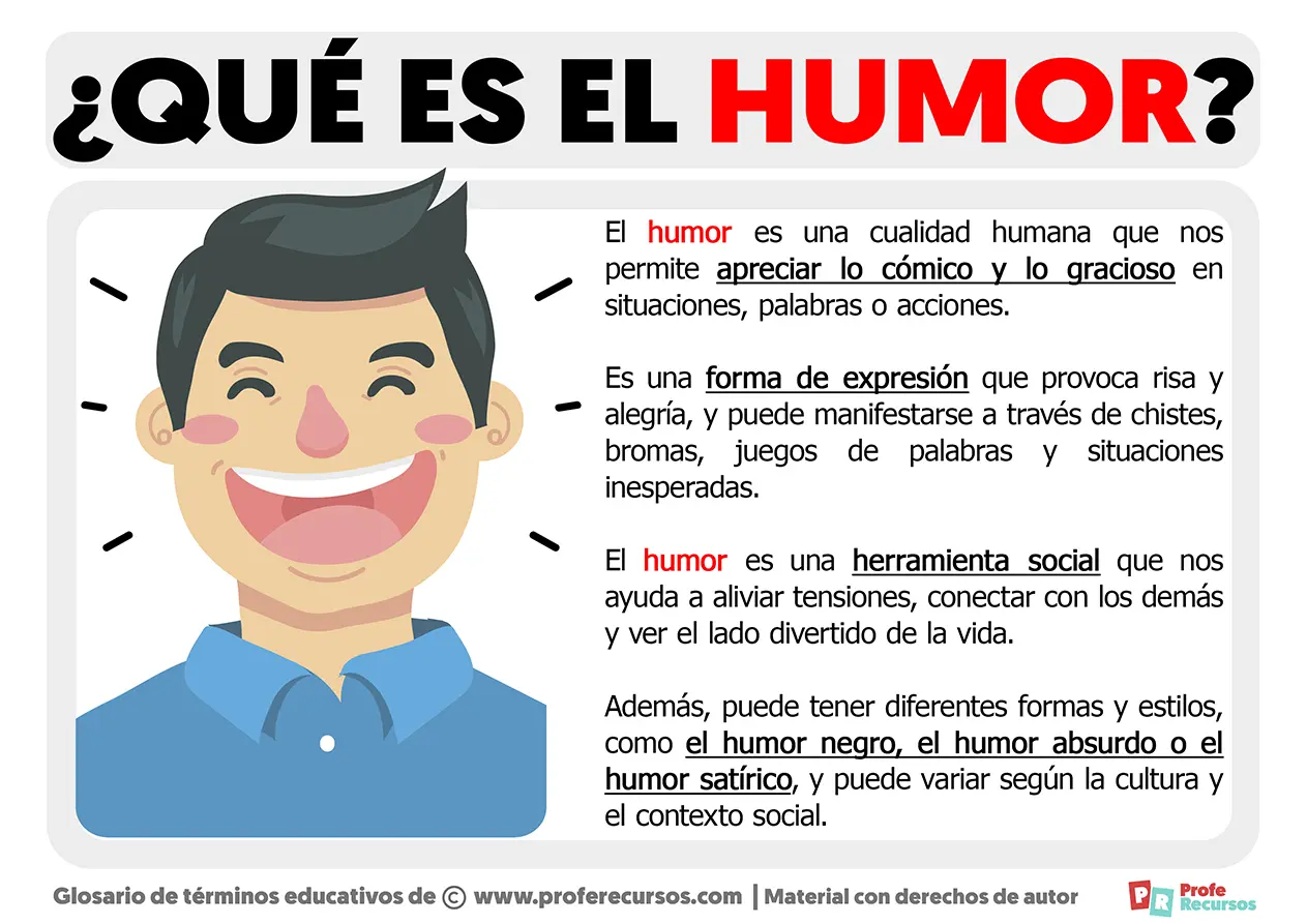 definicion de humor en psicologia - Qué es la emoción del humor