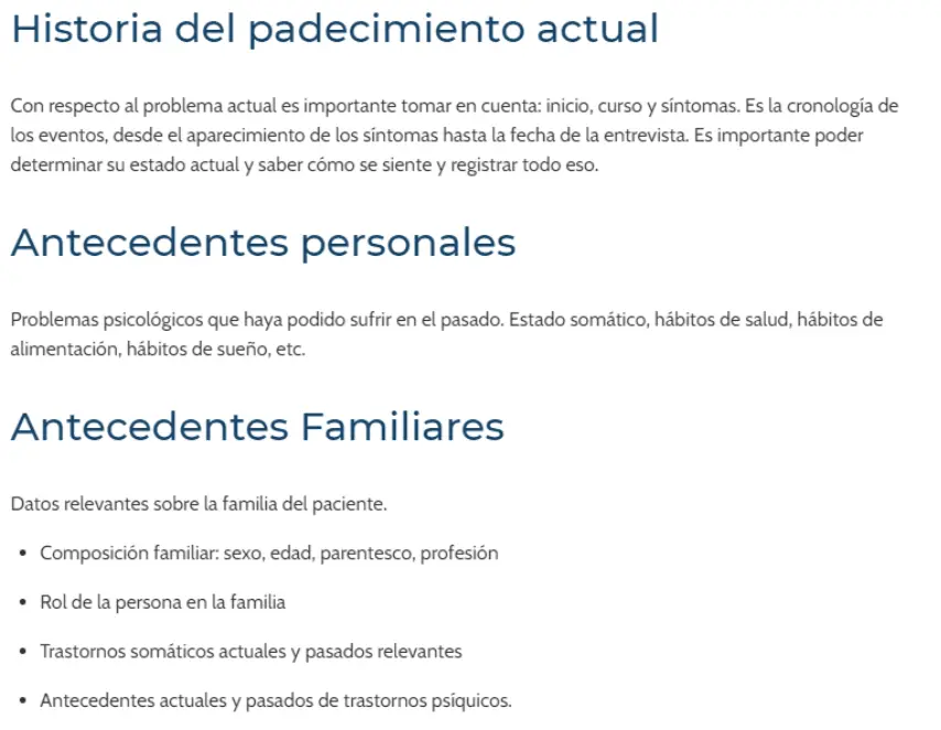 Historia personal en psicología - Qué es la historia personal en psicología historia personal psicologia - Qué es la historia personal en psicología