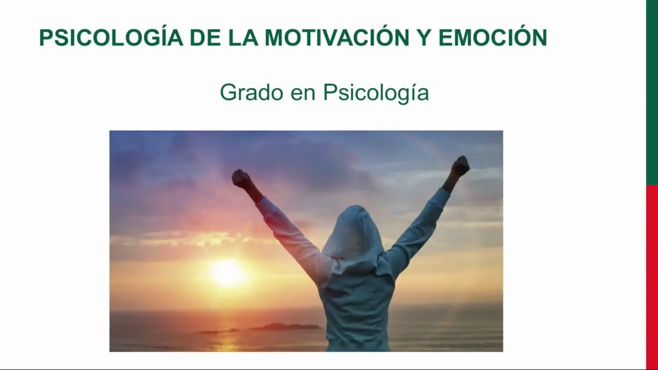 psicologia de la motivacion y emocion - Qué es la motivación y la emoción