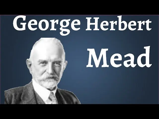 george h mead psicologia social - Qué es la teoría social de Mead