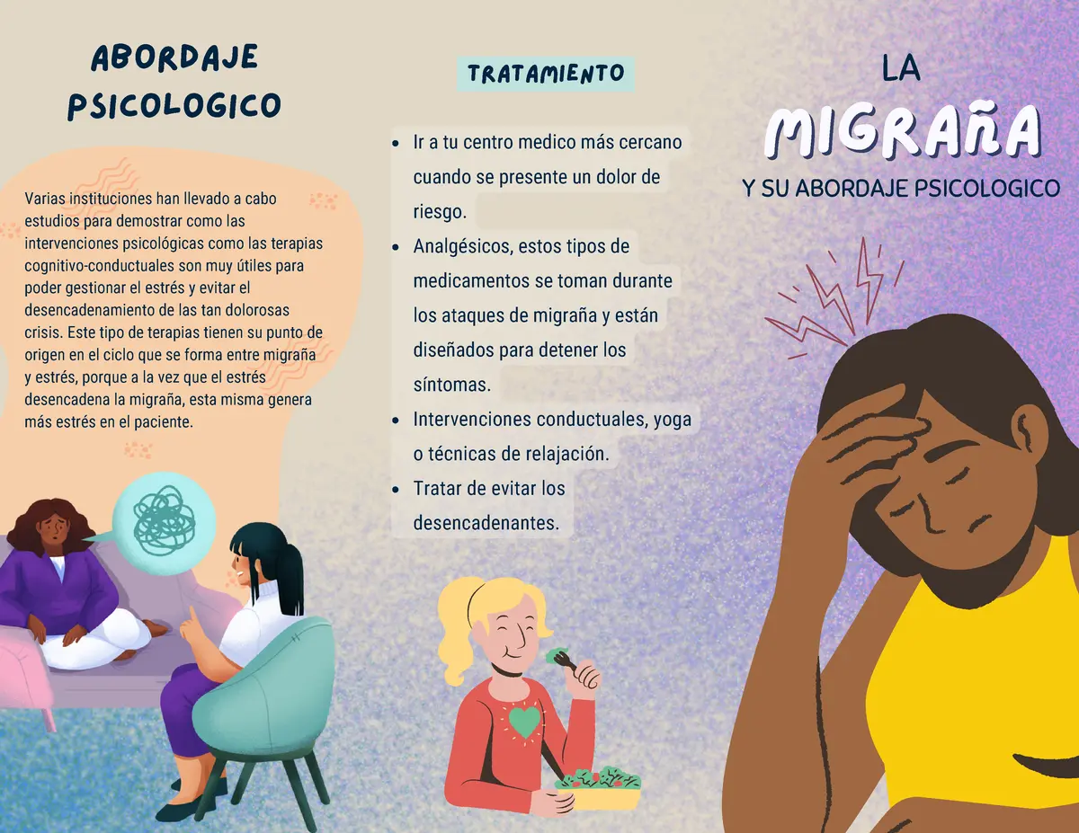 causas psicologicas de la migraña - Qué es lo que detona la migraña