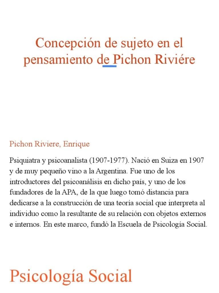 concepcion de sujeto para la psicologia social - Qué es lo que nos define como sujetos sociales psicología