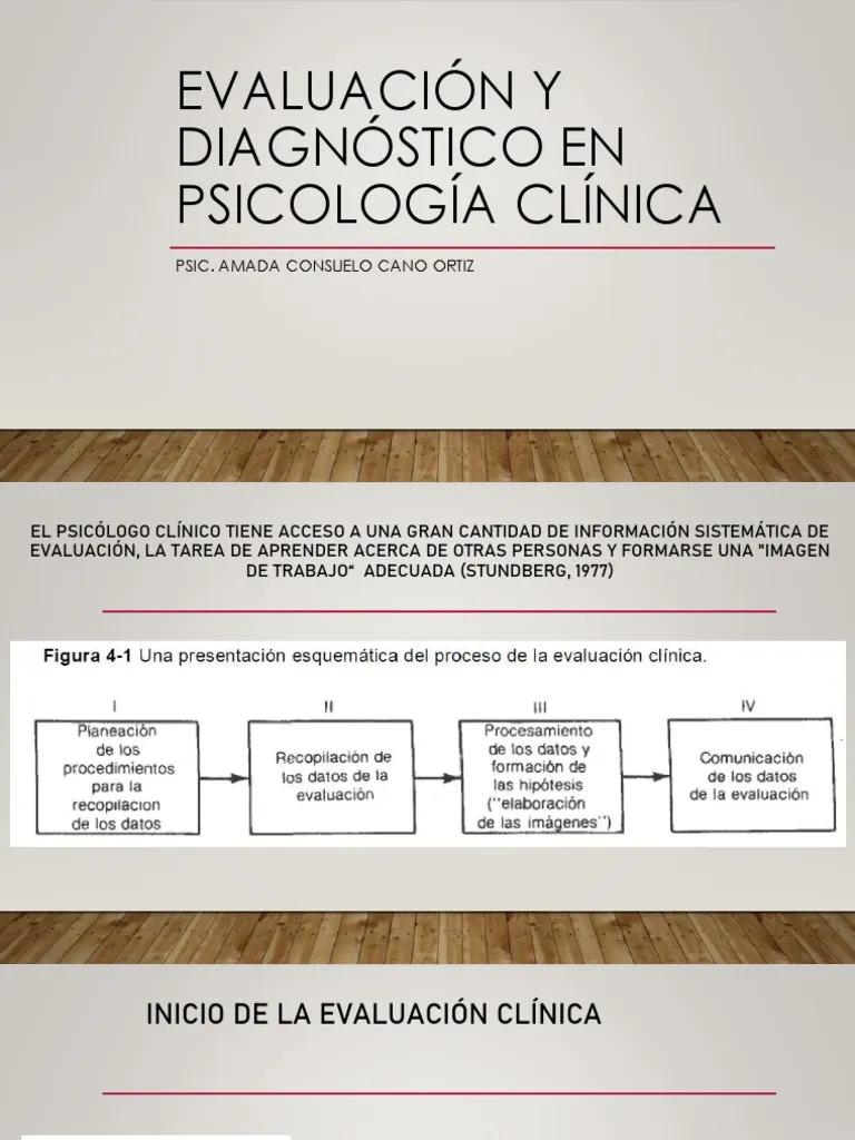 evaluacion diagnostica en psicologia - Qué es un diagnóstico en psicología