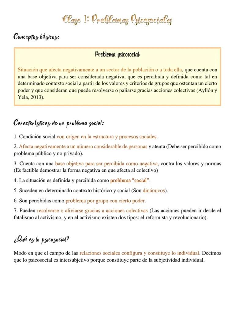 Qué es un problema psicosocial en psicología - Qué es un problema o necesidad psicosocial que es un problema psicosocial en psicología - Qué es un problema o necesidad psicosocial