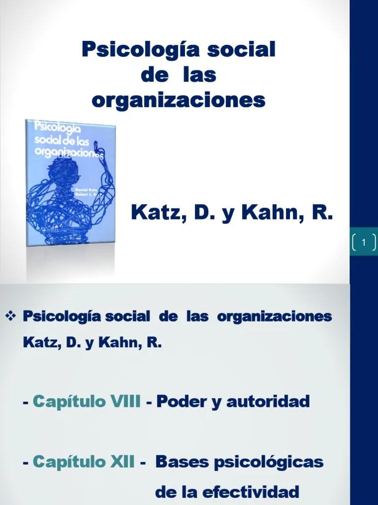 katz y kahn psicologia social de las organizaciones - Qué es un sistema social en una organización