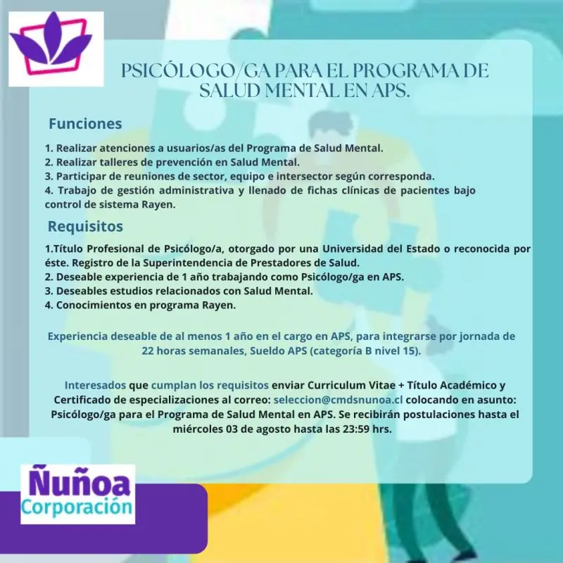 Trabajo del psicólogo en un Cesfam - Qué hace un psicólogo en un Cesfam trabajo psicologo cesfam - Qué hace un psicólogo en un Cesfam