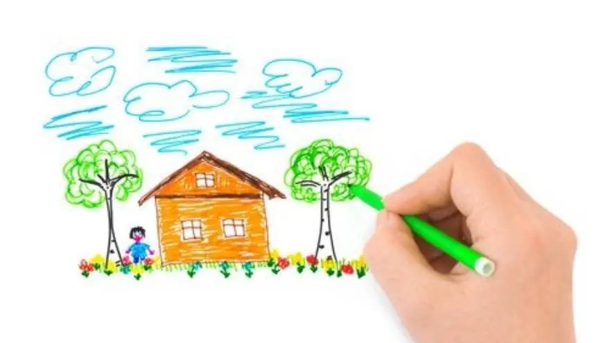 dibujo casa arbol psicologia - Qué pasa cuando un psicologo te pide dibujar un árbol y una casa