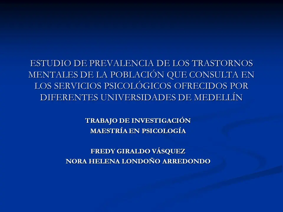 que es prevalencia en psicologia - Qué quiere decir la palabra prevalencia