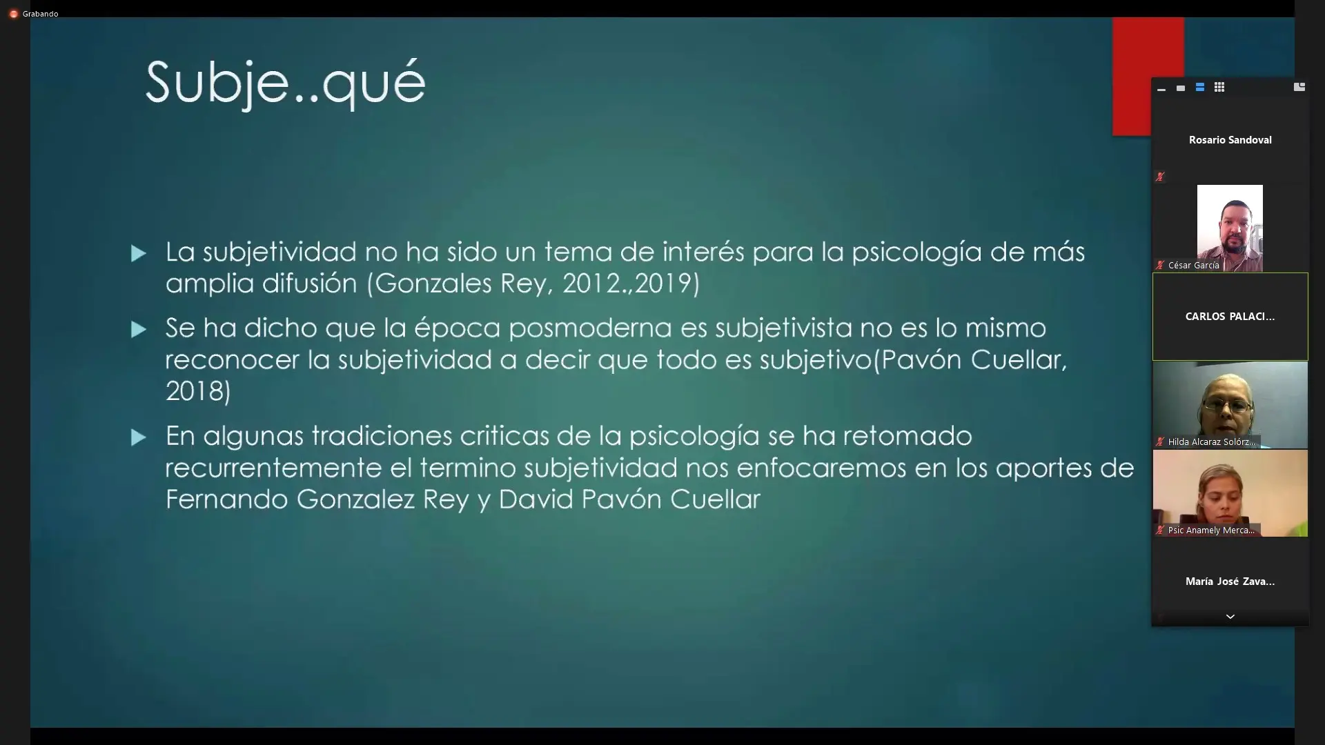 subjetividad definicion psicologia - Que se entiende por subjetividad