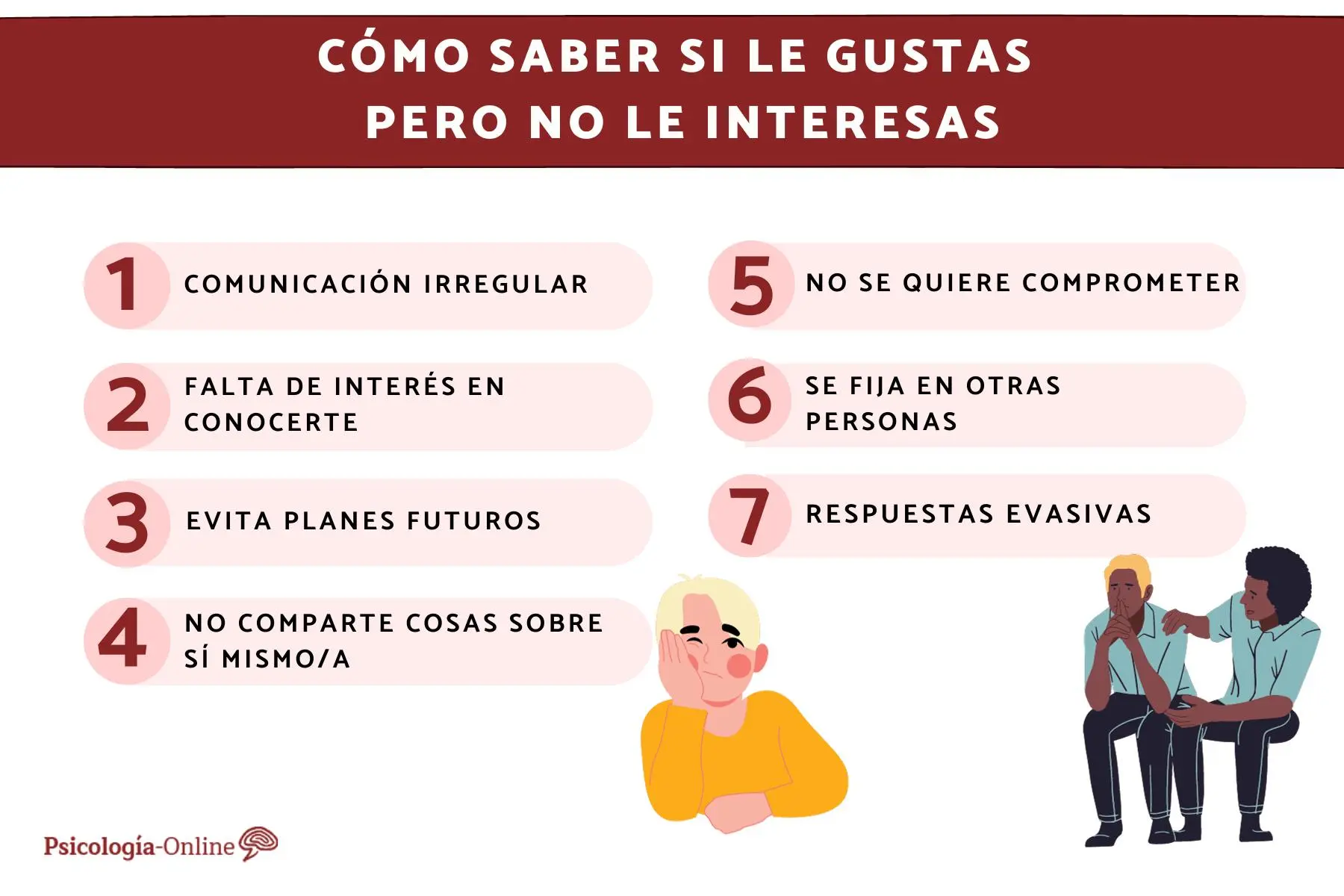 señales psicologicas de que le gustas - Qué señales hay cuando le gustas a alguien