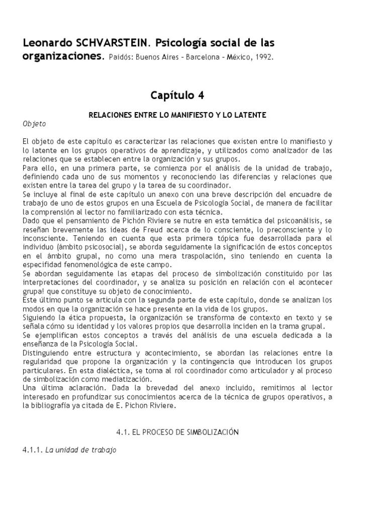 manifiesto latente psicologia social - Qué significa en forma latente y en forma manifiesta