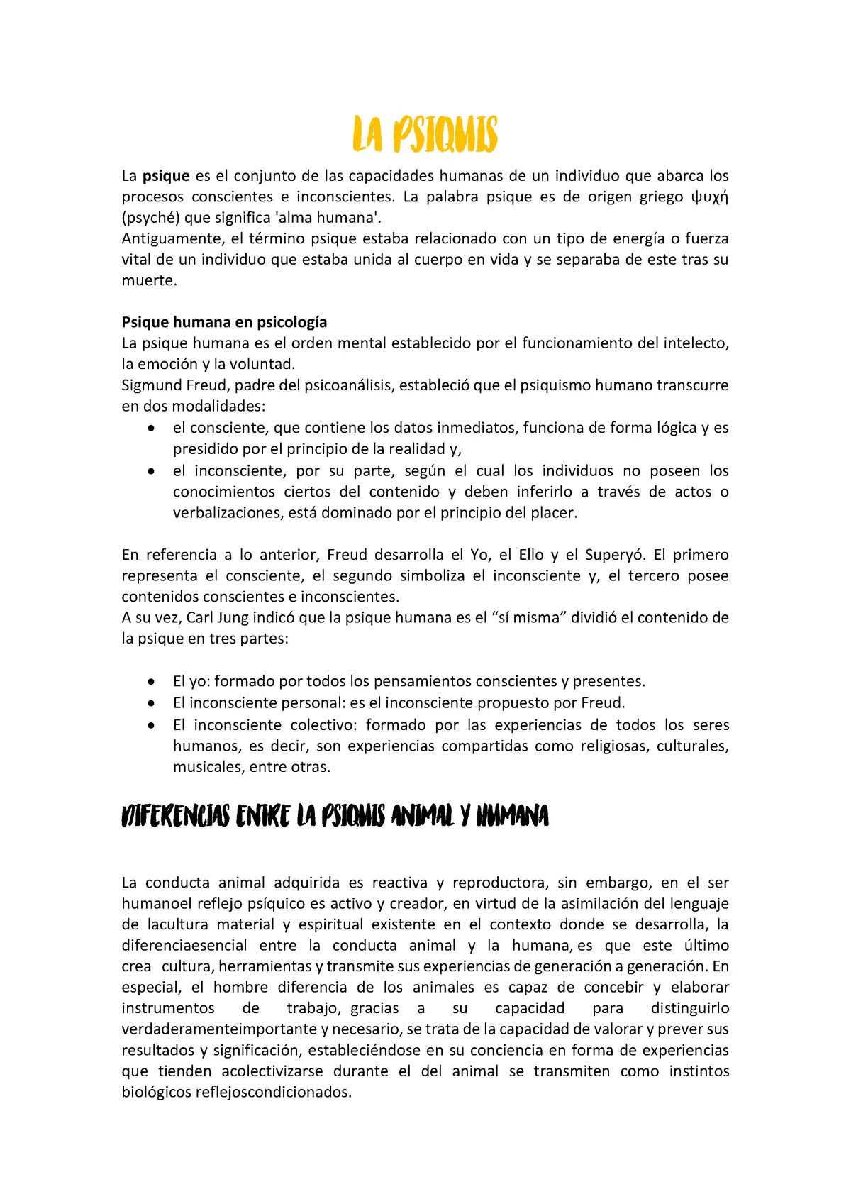 Psiquismo: Definición y su relación con la psicología - Qué son las bases del psiquismo psiquismo definicion psicologia - Qué son las bases del psiquismo