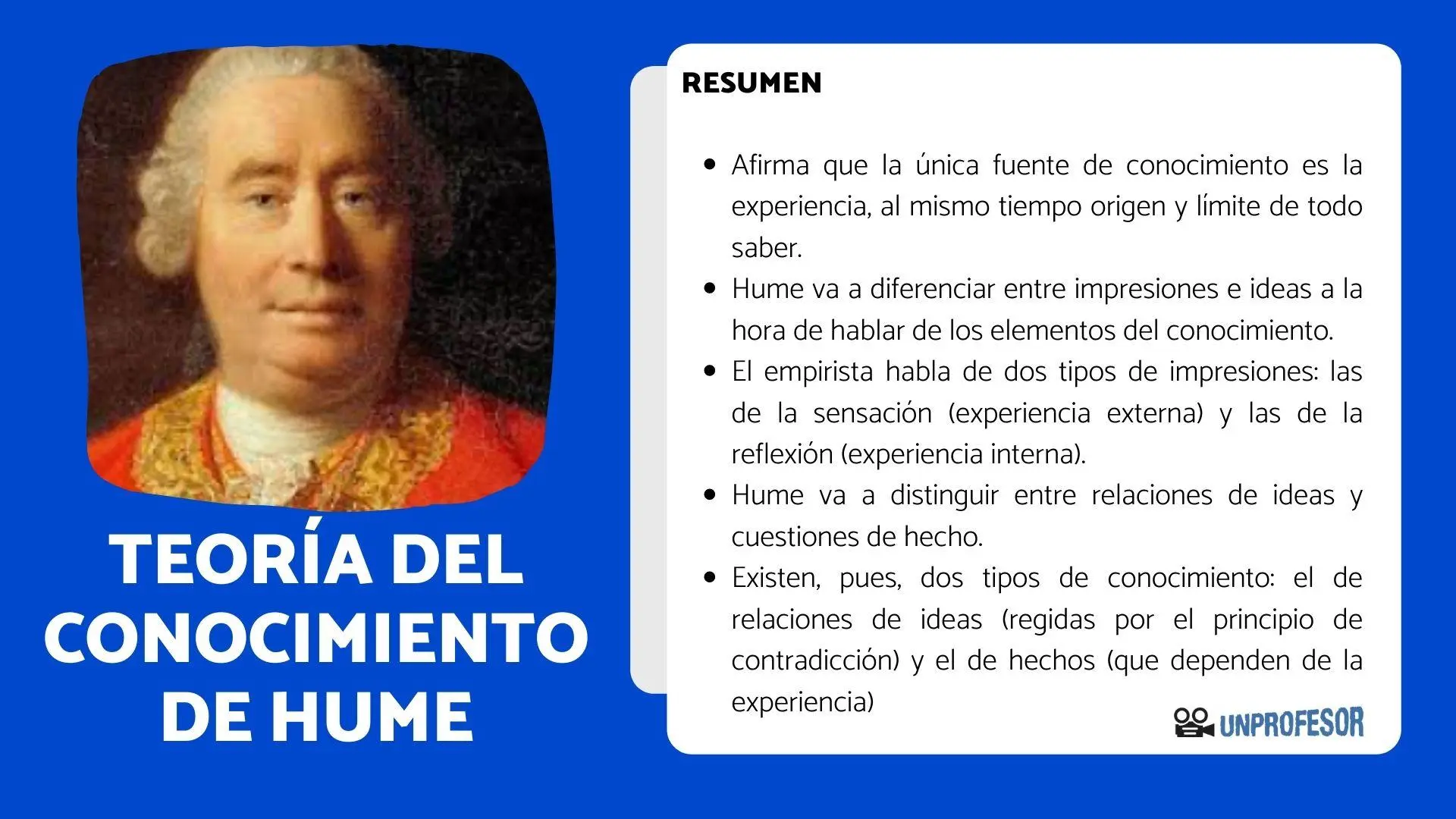 La psicología de las emociones según Hume - Qué son las emociones para Hume hume psicologia - Qué son las emociones para Hume