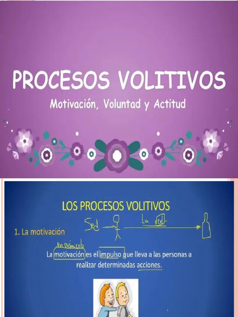 procesos volitivos en psicologia - Qué son los procesos volitivos en psicología