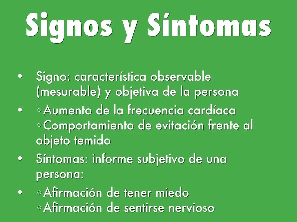 Importancia De Los Síntomas En Psicología Colegio De Psicólogos Sj 8392